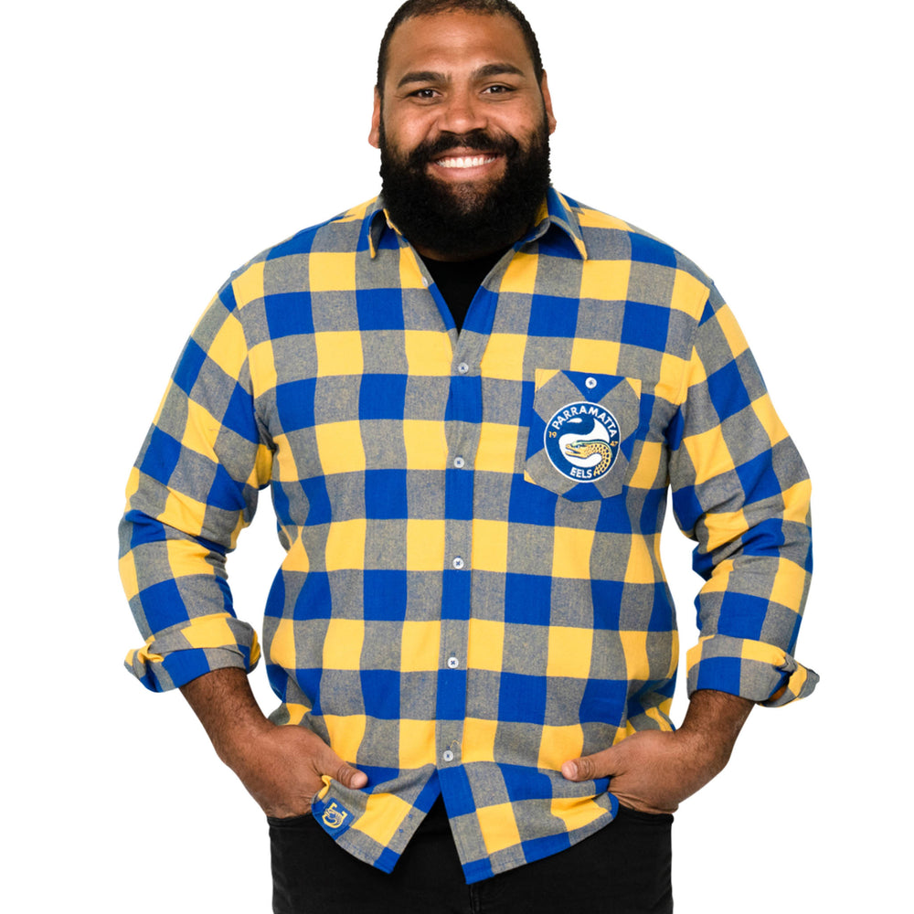 Parramatta Eels flannelette shirt