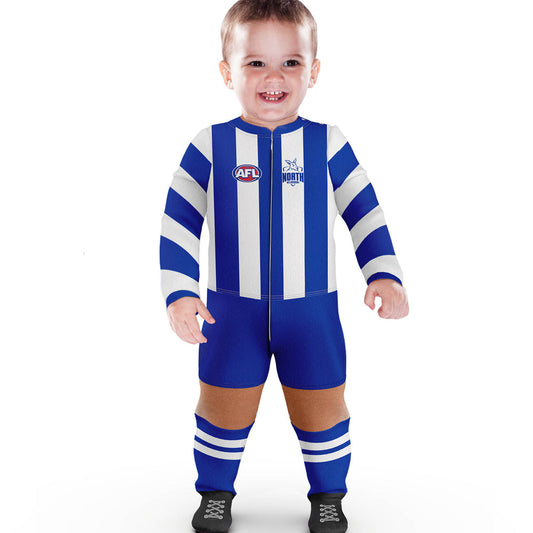 North Melbourne Baby Footysuit