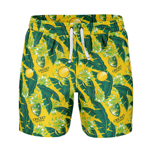 Cricket Australia 'Paradise' Volley Swim Shorts