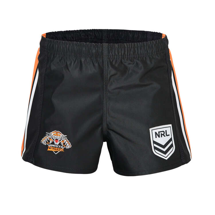 West Tigers Men's Home Supporter Rugby Shorts. 