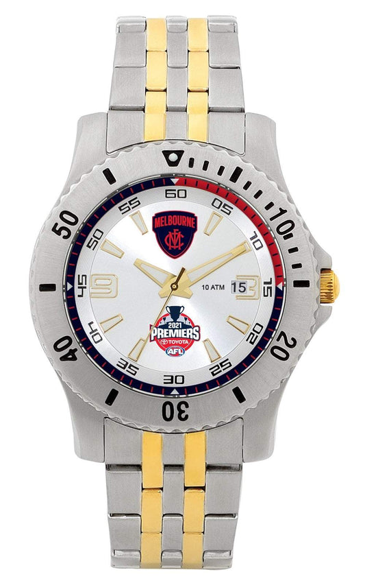 Melbourne Demons 2021 Premiers Two Tone Watch
