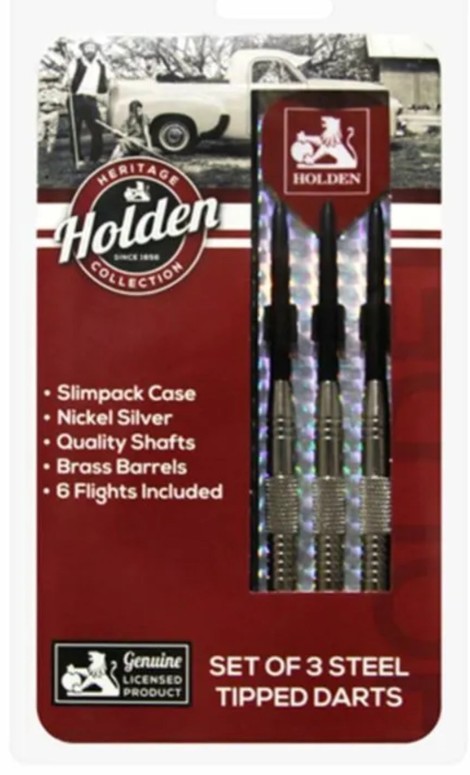 Holden Steel Tipped Darts Set of 3