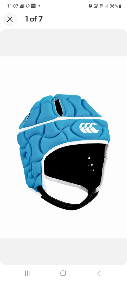 Canterbury Club Plus Methyl Blue Headguard