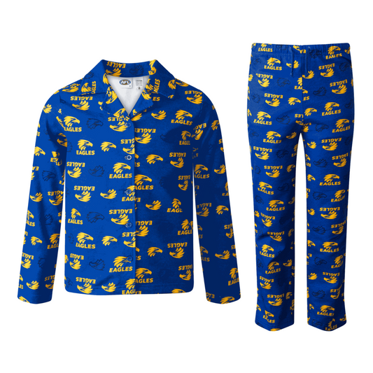 SALE SALE SALE             West Coast Eagles Youth Flannelette pj's