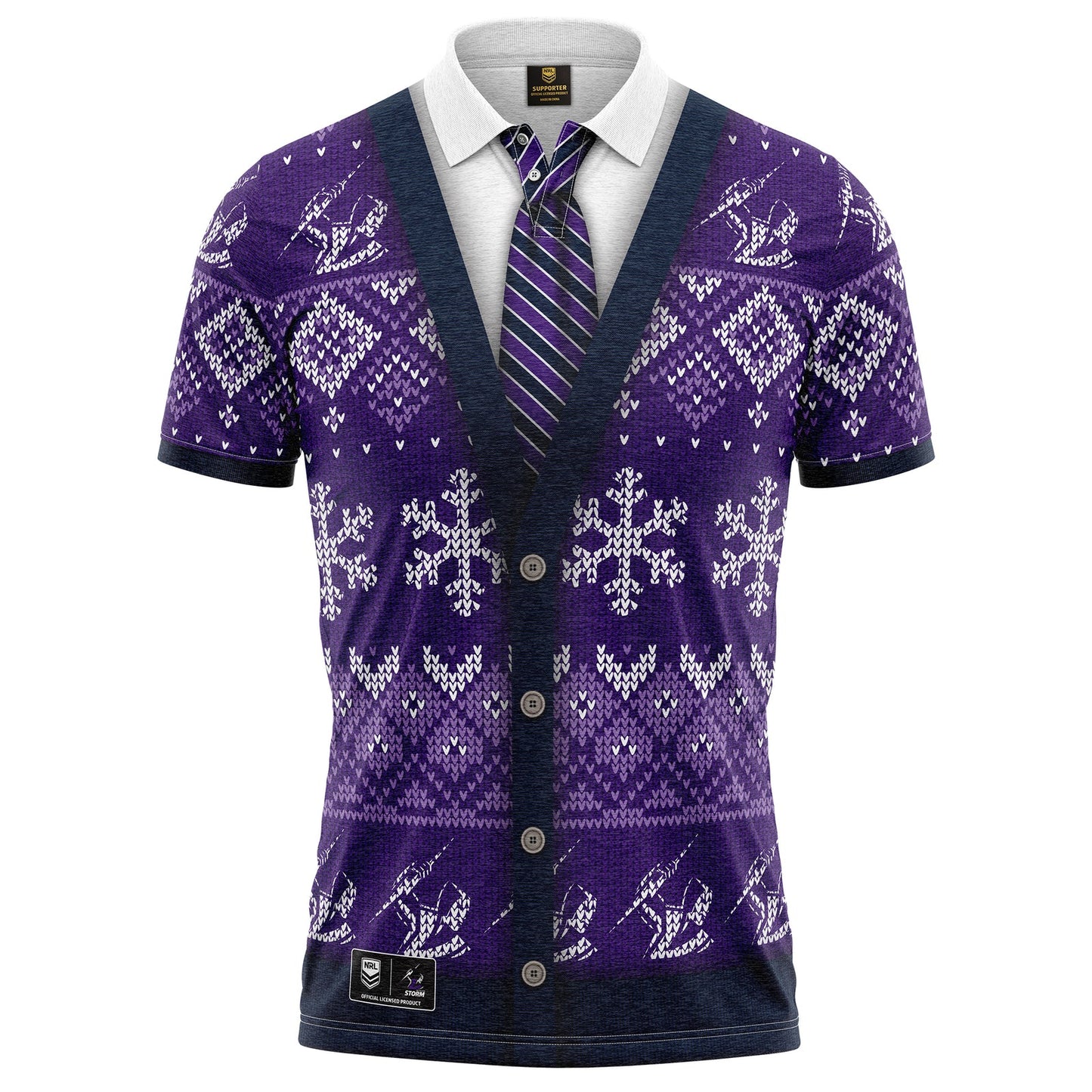 SALE   Melbourne Storm Xmas Polo Shirt