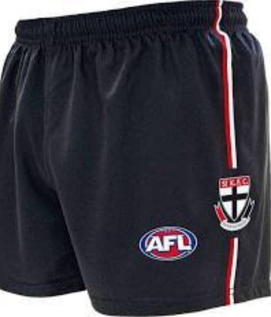 St Kilda Saints Mens Replica Logo Footy Shorts