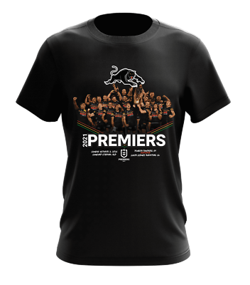 SALE SALE  SALE              2021 NRL Penrith Panthers Adults Premiership Photo Tee