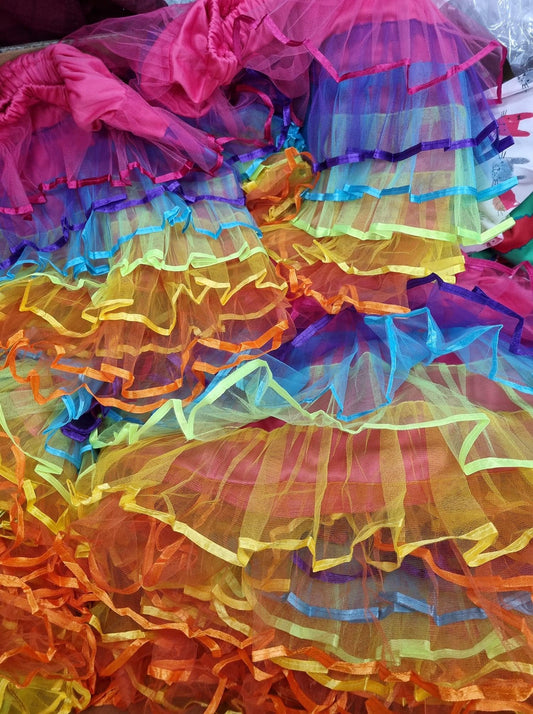 Kids Rainbow Tutu