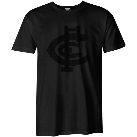 Carlton Blues Mens Stealth Black Tee