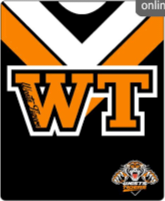 Wesrs Tigers NRL Polar Fleece Rug Blanket