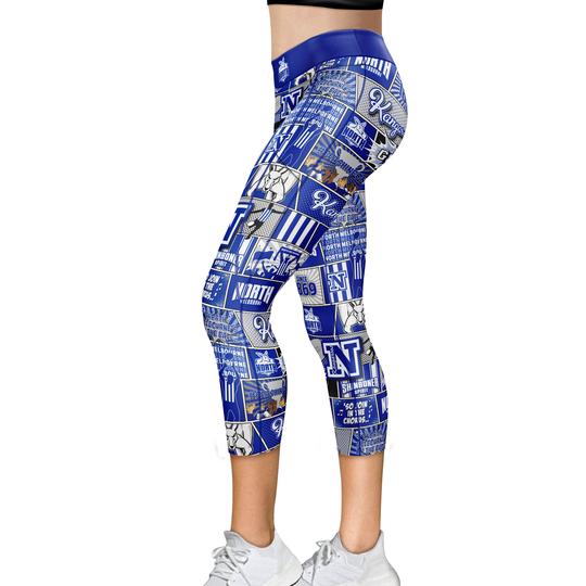 North Melbourne womens pop art leggings