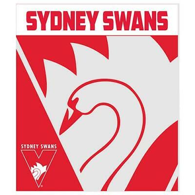 SALE SALE SALE Sydney Swans Polar Fleece Throw Rug